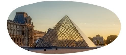 The Louvre in France