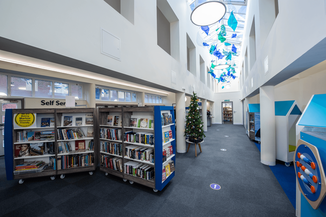 Marlow Library interior