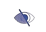 Visual impairment eye symbol